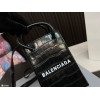 BALENCIAGA MINI SHOPPING BAG IN BLACK