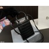 BALENCIAGA MINI SHOPPING BAG IN BLACK