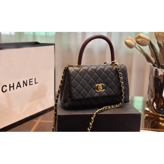 CHANEL SMALL COCO HANDLE 2WAY SHOULDER BAG