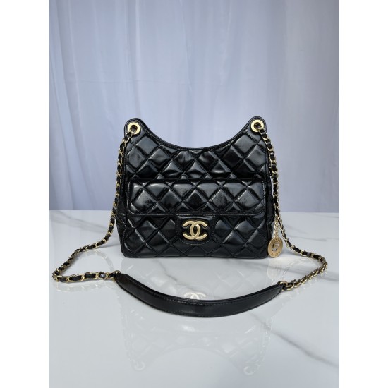 CHANEL CASUAL STYLE CALFSKIN CHAIN ELEGANT STYLE LOGO SHOULDER BAGS