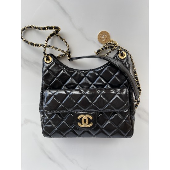 CHANEL CASUAL STYLE CALFSKIN CHAIN ELEGANT STYLE LOGO SHOULDER BAGS