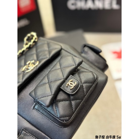 CHANEL 2023-24FW CASUAL STYLE ELEGANT STYLE BACKPACKS 