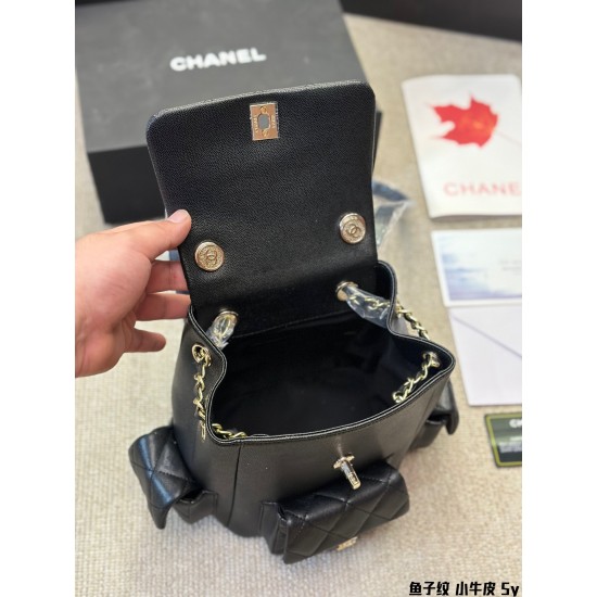 CHANEL 2023-24FW CASUAL STYLE ELEGANT STYLE BACKPACKS 