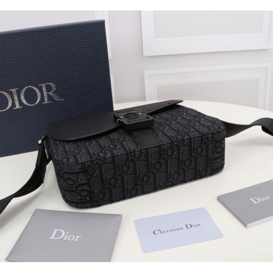 DIOR MINI SADDLE BAG WITH STRAP