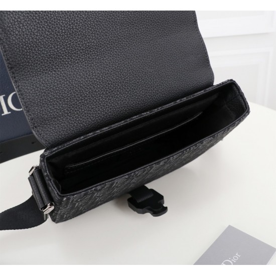 DIOR MINI SADDLE BAG WITH STRAP