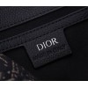 DIOR SADDLE MESSENGER BAG OBLIQUE JACQUARD IN NOIR