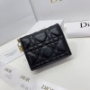 DIOR LADY DIOR VOYAGEUR SMALL COIN PURSE