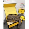 FENDI BAGUETTE JACQUARD FF FABRIC BAG