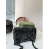 GUCCI GG MARMONT PATENT SMALL SHOULDER BAG