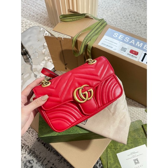 GUCCI GG MARMONT MINI BAG