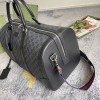 GUCCI GG BLACK CARRY-ON DUFFLE