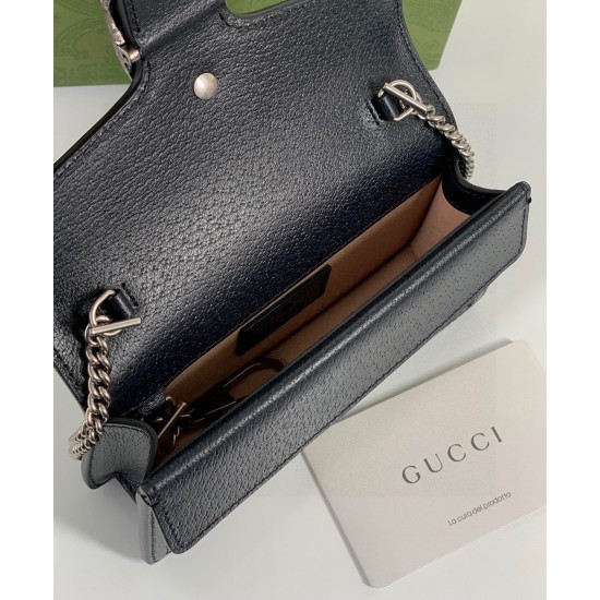 GUCCI DIONYSUS GG SUPREME SUPER MINI BAG