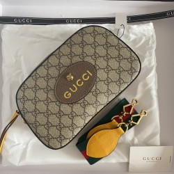 GUCCI NEO VINTAGE GG SUPREME MESSENGER BAG