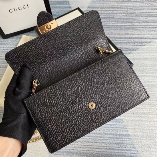 GUCCI INTERLOCKING G CHAIN WALLET SHOULDER BAG