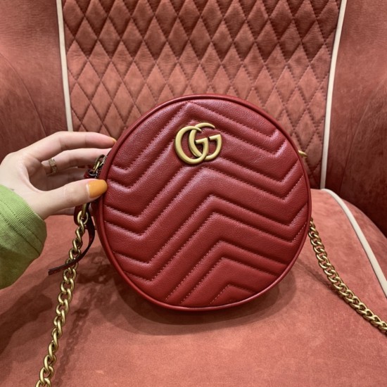 GUCCI HANDBAGS GG MARMONT CROSSBODY BAG