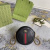 GUCCI OPHIDIA MINI GG ROUND SHOULDER BAG