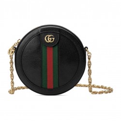 GUCCI OPHIDIA MINI GG ROUND SHOULDER BAG