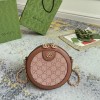 GUCCI OPHIDIA MINI GG ROUND SHOULDER BAG