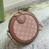 GUCCI OPHIDIA MINI GG ROUND SHOULDER BAG