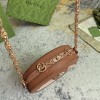 GUCCI OPHIDIA MINI GG ROUND SHOULDER BAG