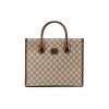 GUCCI SMALL TOTE BAG WITH INTERLOCKING G