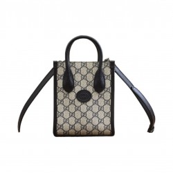 GUCCI MINI TOTE BAG WITH INTERLOCKING G