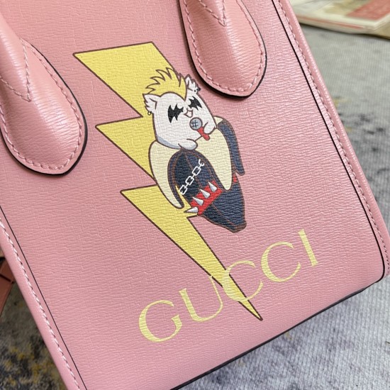 GUCCI MINI TOTE BAG WITH INTERLOCKING G