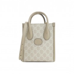 GUCCI MINI TOTE BAG WITH INTERLOCKING G