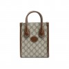 GUCCI MINI TOTE BAG WITH INTERLOCKING G