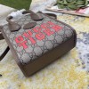 GUCCI MINI TOTE BAG WITH INTERLOCKING G TIEGER