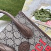 GUCCI MINI TOTE BAG WITH INTERLOCKING G TIEGER