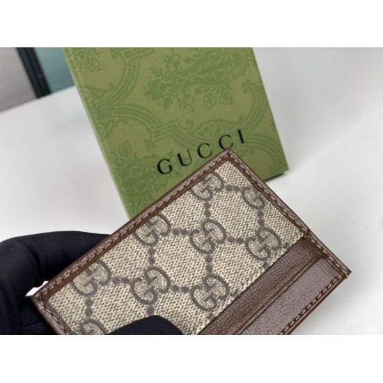 GUCCI CARD CASE WITH INTERLOCKING G