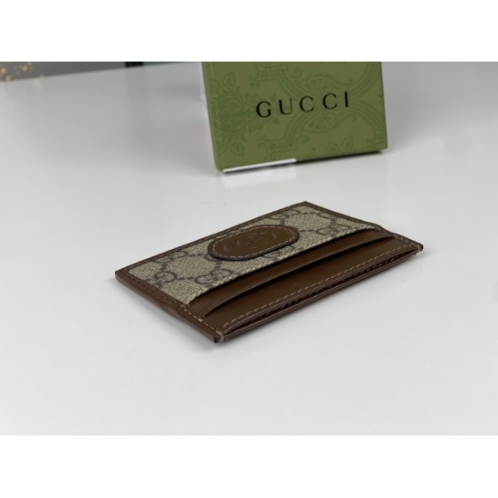 GUCCI CARD CASE WITH INTERLOCKING G