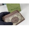 GUCCI CARD CASE WITH INTERLOCKING G