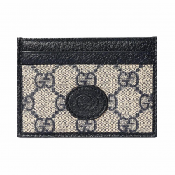 GUCCI CARD CASE WITH INTERLOCKING G