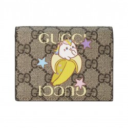 GUCCI GG RAINBOW & STAR BANANYA COMPACT FOLDED WALLET