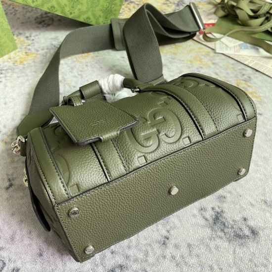 GUCCI JUMBO GG MINI DUFFLE BAG