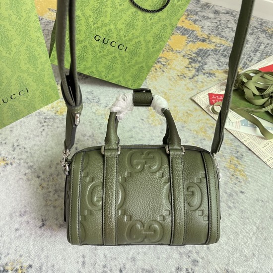 GUCCI JUMBO GG MINI DUFFLE BAG