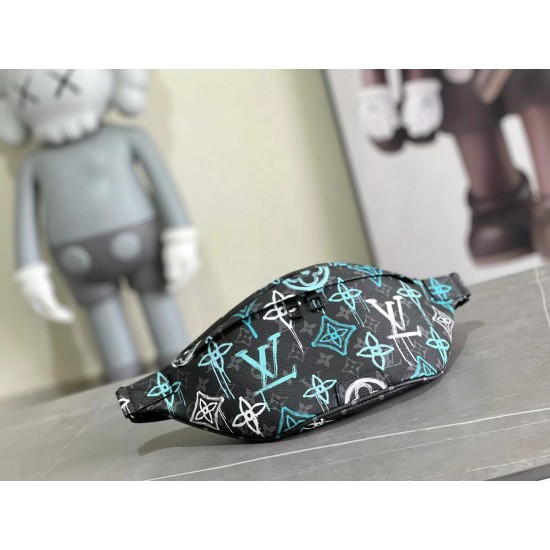 LV DISCOVERY BUMBAG GRAFFITI MULTICOLOR