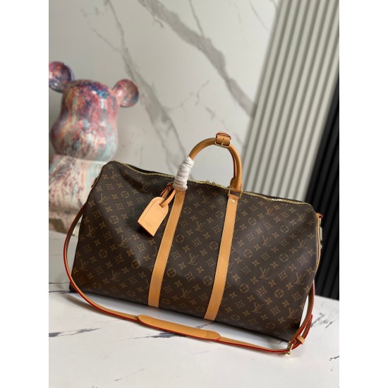 LV KEEPALL BANDOULIERE 55 MONOGRAM