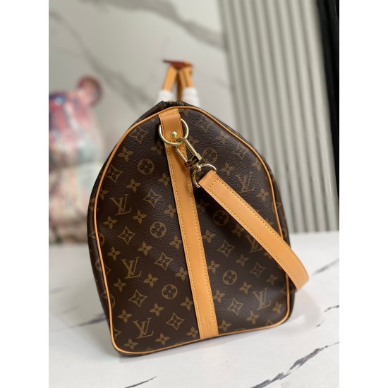 LV KEEPALL BANDOULIERE 55 MONOGRAM