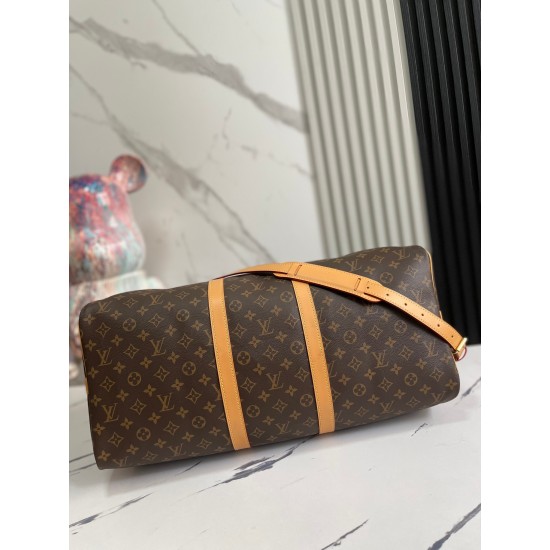 LV KEEPALL BANDOULIERE 55 MONOGRAM