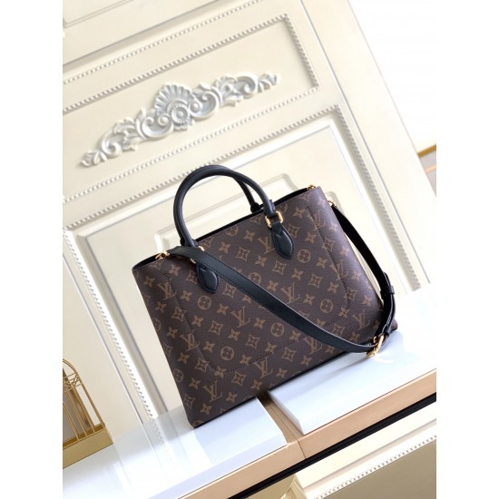 LV FLOWER TOTE SHOULDER BAG