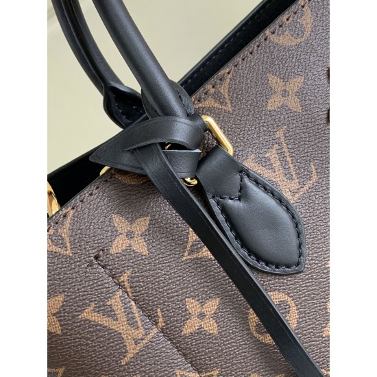 LV FLOWER TOTE SHOULDER BAG