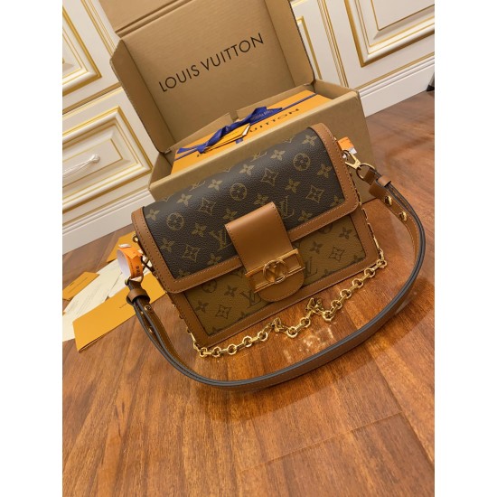 LV DAUPHINE SHOULDER CROSSOBODY BAG