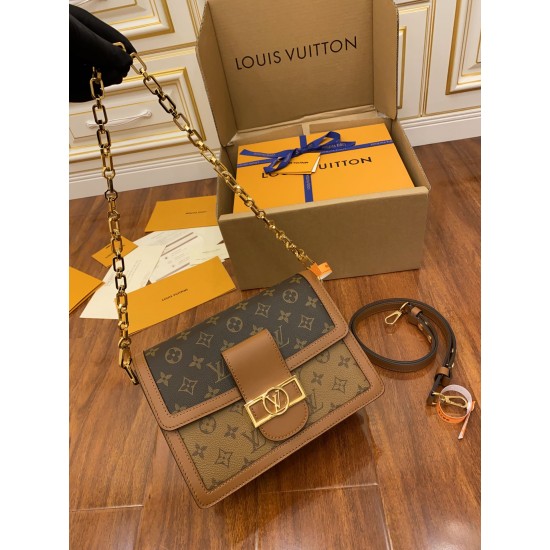 LV DAUPHINE SHOULDER CROSSOBODY BAG