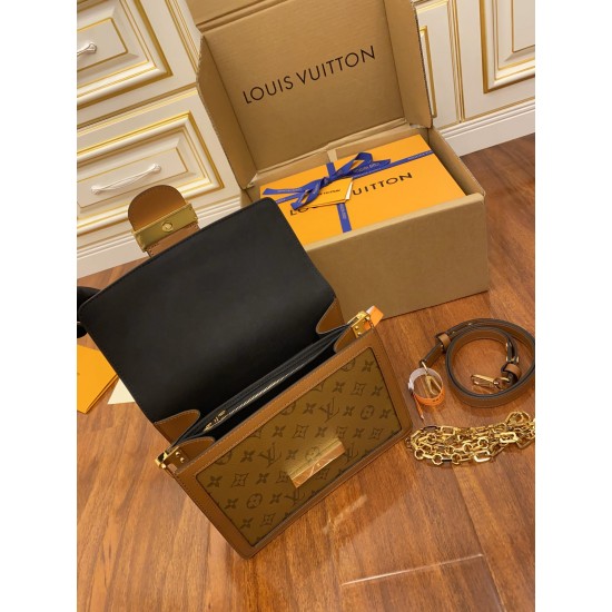 LV DAUPHINE SHOULDER CROSSOBODY BAG