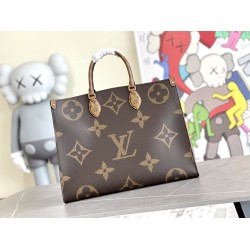 LV ONTHEGO GM TOTE SHOULDER BAG