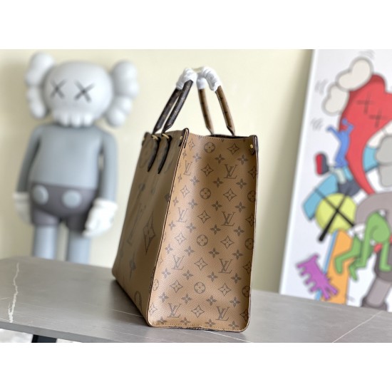 LV ONTHEGO GM TOTE SHOULDER BAG