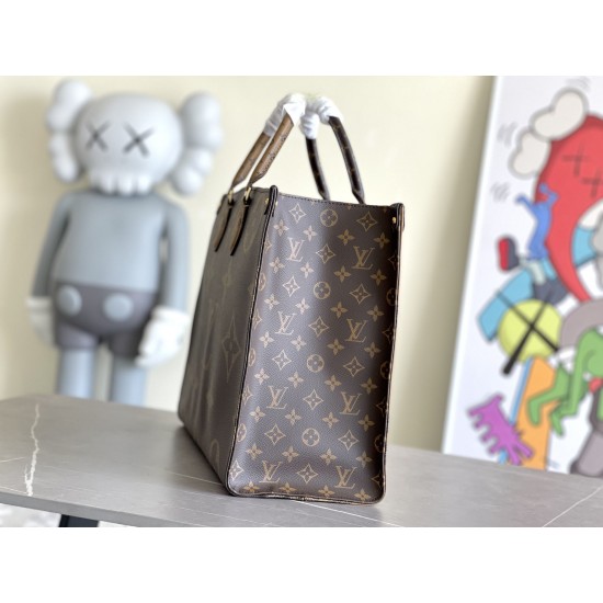 LV ONTHEGO GM TOTE SHOULDER BAG